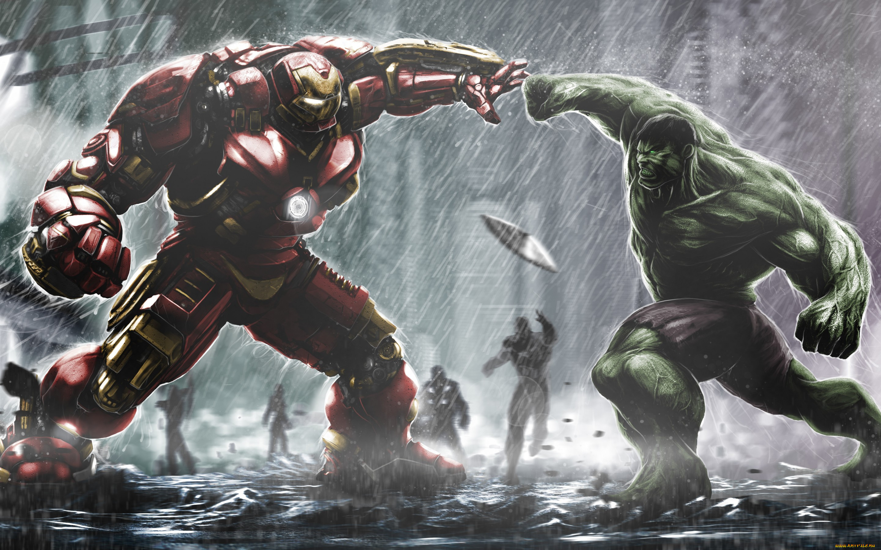 , , hulkbuster, , tony, stark, hulk, bruce, banner, avengers, age, of, ultron